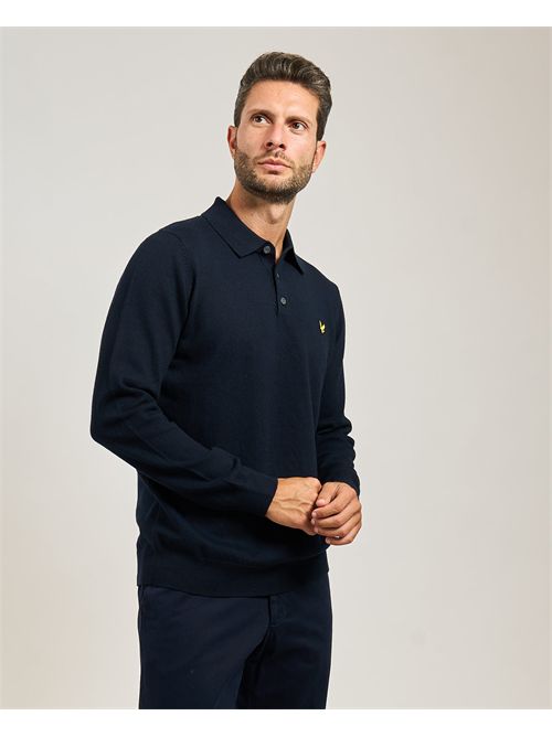 Lyle & Scott men's sweater with buttons LYLE & SCOTT | KN2113VCZ271